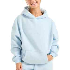 Sudadera con Capucha para Mujer, Precio Económico al por Mayor, 100% Poliéster, Transpirable, Estilo Pullover, Impresión de Logotipo Personalizado - Product Image 1