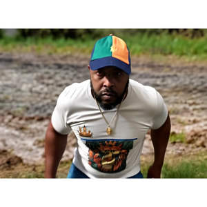 Camiseta Ike-Conic Iconic Eye para Hombre, Color Gris Claro, Manga Corta, 100% Poliéster, Transpirable, con Logotipo Gráfico, Corte Holgado - Product Image 6