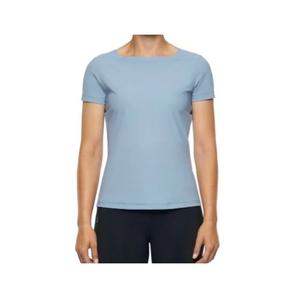 JOXAR 2023 QUALITÉ SUPÉRIEURE VENTE CHAUDE PERSONNALISÉE EN GROS ÉQUESTRE CONFORTABLE ÉQUITATION FEMMES T-SHIRT EN JERSEY À COL BATEAU - Product Image 3