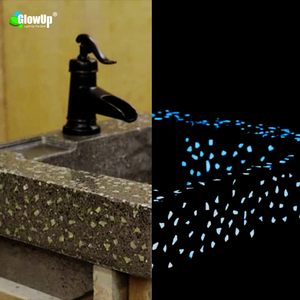 Lichtgevende Stenen Gloeien In Het Donker Voor Aquarium Lichtgevende Steen Originele Stenen Park Wegmarkering - Product Image 6