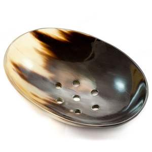 CUENCOS HANDICRAFT Cuenco de cuerno natural para frutas y decoración del hogar Animal pulido y estilo religioso Artesanías naturales hechas a mano - Product Image 6