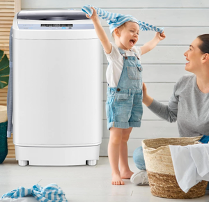 OFERTA: Lavadora Portátil de Calidad, Nueva, con Capacidad de 12 Libras, Lavadora Totalmente Automática con 10 Programas de Lavado - Product Image 6