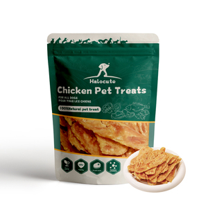 Fornitura Spot OEM di fette di pollo naturali di alta qualità cibo per animali domestici che può digrignare i denti snack per <span class=keywords><strong>cani</strong></span> a scatti di pollo - Product Image 1