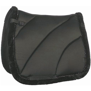 แผ่นรองอานม้าสำหรับฝึกซ้อมแบบมีขน ผลิตขายส่งโดยผู้ผลิตโดยตรง ใช้ได้ทุกวัน อุปกรณ์ขี่ม้าแบบกำหนดเอง - Product Image 1