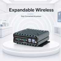 Mini PC industriel robuste pour les projets de passerelles industrielles, ordinateur embarqué pour la connectivité des équipements sur site