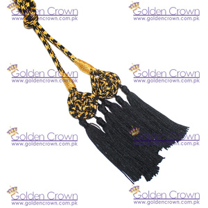 Cordón de Borlas con Hilo Metálico Dorado, Nuevo Diseño, Color Personalizable, para Prendas de Vestir - Product Image 6