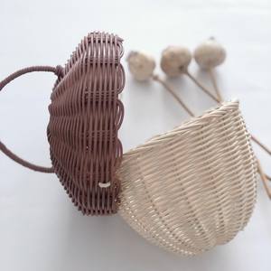 Premium Quality Rattan Acorn <b>Bag</b> for Kid OEM Accepted Hand-woven <b>Baby</b> Handbag Toys - Product Image 6