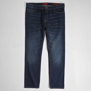 High Street Button Embroidered High <b>Waist</b> Denim <b>Jeans</b>-Trendy Brand <b>Elastic</b> Lightweight Printed Pants - Product Image 2