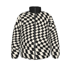 Boomletcorp Veste chaude imperméable confortable de haute qualité Veste bouffante coupe-vent d'extérieur Grande taille pour hommes Veste bouffante - Product Image 4