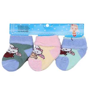 Lot de 3 chaussettes pour enfants - Multicolore - Product Image 1