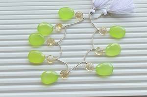 16 Piezas de Citrino Tallado en Forma de Lágrima, Corte Irregular, Facetado, Cuentas Naturales de 22x17.5x6 10x10x6 MM, Grado AAA+, Certificado IGI, Piedra Preciosa - Product Image 5