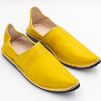 Fas sarı Berber babloafers loafer'lar el yapımı hakiki deri Oxford elbise ayakkabı 10 boyutları ile özelleştirilebilir OEM mevcut