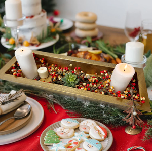 AK แจกันดอกไม้ทำจากโลหะทรงสี่เหลี่ยมทำจากทองเหลืองแจกันบนโต๊ะสำหรับตกแต่งโต๊ะ/ตกแต่งโรงแรม - Product Image 2