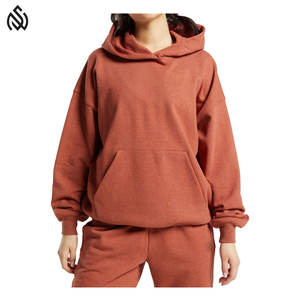 Producto más vendido con estilo personalizado Sun Faded hombres mujeres sudor traje conjunto 100% algodón de alta calidad mujeres ácido lavado chándal - Product Image 4