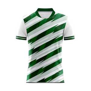 เสื้อฟุตบอลคุณภาพสูง 100% โพลีเอสเตอร์ ป้องกันแบคทีเรีย แห้งเร็ว สกรีนโลโก้ได้ ขายส่ง ราคาดีที่สุด - Product Image 5