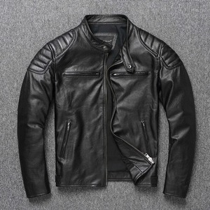 <b>Men's</b> Motorcycle Leather <b>Jacket</b> CE Approved <b>Biker</b> <b>Jacket</b> for All Seasons Wholesale High Quality Customized Motorbike <b>Jacket</b> - Product Image 1