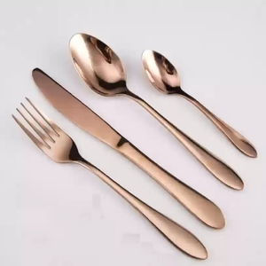 Ensemble de couverts 16 pièces en acier inoxydable Design durable pour la maison, hôtel, restaurant, mariage, Halloween, événements pour les cadeaux d'affaires - Product Image 6