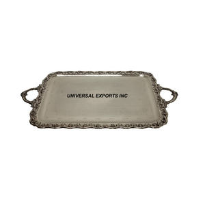 Plateau à chocolat en métal nickelé forme rectangulaire plateau à chocolat en gros nouveau plateau à chocolat de luxe de haute qualité - Product Image 6