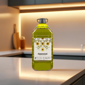 Mélange d'huile d'olive tournesol Suavesol 5L PET à base de plantes pour la cuisson et la friture - Product Image 3