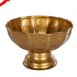 Venta caliente de metal de acero inoxidable boda y fiesta decoración tazón para servir para hotel restaurante y bar - Product Image 5