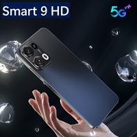 Promotion Usine Smartphone Smart 9 HD Mémoire 1+16 Go Grand Écran 6,6 Pouces Téléphone Android