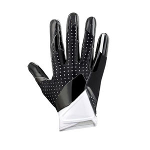 Gants de football américain robustes pour jeunes de nouveau style gants de sport respirants en couleur unie gants de football américain - Product Image 5