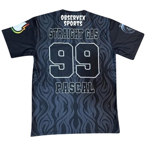 Maillot de baseball et de softball en polyester de haute qualité vêtements de sport à sublimation personnalisée respirant grande taille en option - Product Image 2