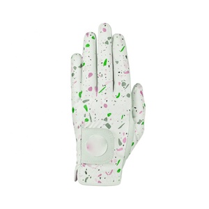 Diseño personalizado Guantes de golf Embalaje Guantes de golf Cabretta Cuero Hombres Guantes de golf Cabretta - Product Image 3