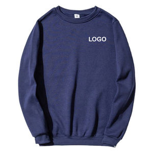 เสื้อสเวตเตอร์แบบสวมหัวสำหรับผู้ชายผ้าคอตตอนผ้าโพลีเอสเตอร์กันความร้อนสำหรับฤดูหนาวผ้าคอตตอนปักลาย3D ตามสั่ง - Product Image 2