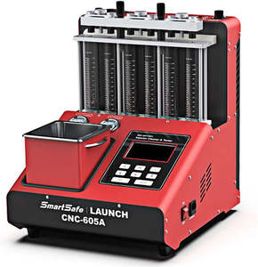 LAUNCH Neue Gdi CNC-605A Direkte in spritz düsen reiniger 6 Zylinder Ultraschall Direkte in spritz ung Einspritz ventil Saubere Maschine