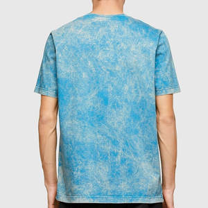 Top Trending Full Printed Patches Design Acid Wash T Shirts New Low MOQ Oversized Best Quality Men Camisetas lavadas con ácido - Product Image 2