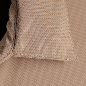 Camisa de nailon y spandex para hombre, ligera, de secado rápido, de manga corta, extragrande, informal, color bisque, proveedor mayorista - Product Image 6