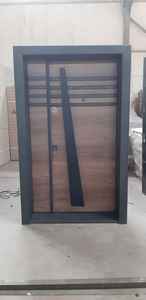 Porte intérieure moderne ABSDOOR MARSIS en acier DKP avec système de verrouillage haute sécurité, isolation thermique, entrée en acier inoxydable pour villa et appartement - Product Image 4