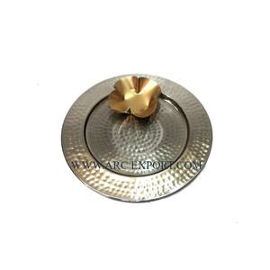 Conception de fleurs 2 poignées solides Antique grande forme ovale cuisine plateau à chocolat Logo personnalisé fêtes de mariage cadeaux dates plateaux - Product Image 6