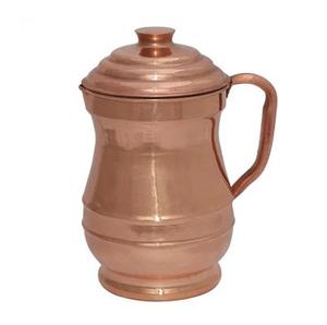 Wholesale Shiny Polish <b>Copper</b> Water <b>Jug</b> With Handle Classical Design Pure <b>Copper</b> Water Pitcher . - Product Image 5