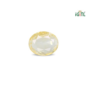 Zafiro Amarillo Natural (Pukhraj) - Gema Suelta de 3 Quilates con Corte Esmeralda Facetado - Product Image 1