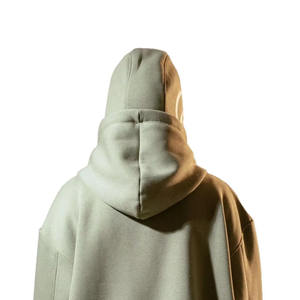 Vente en gros Hommes Toutes tailles Collection d'hiver Coton mélangé Sweat-shirts à capuche et sweats à fermeture éclair intégrale Écologique Masque imperméable à capuche - Product Image 5