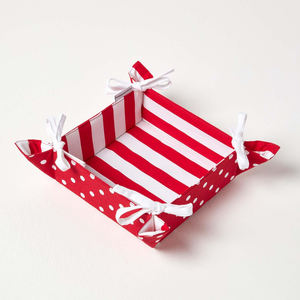 Indian Manufacturer Eco-Friendly Cotton Material Bread <b>Basket</b> with Personalized Print for Baking Lovers - Product Image 3