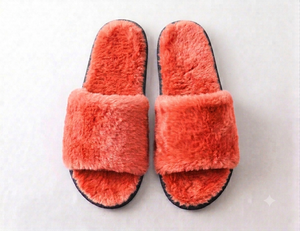 <b>Fur</b> Hotel for for <b>Men</b> Women Custom Logo Multicolor Handmade Fashionable Memory Foam Midsole All Seasons Indoor Sliders Pu - Product Image 2