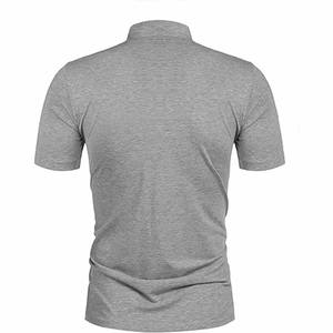 Cotton Oversize <b>Mock</b> <b>Neck</b> T Shirt Mens Pima Cotton Clothing T Shirt Men Shirts for Men Breathable uploaded by Dress Sports - Product Image 5