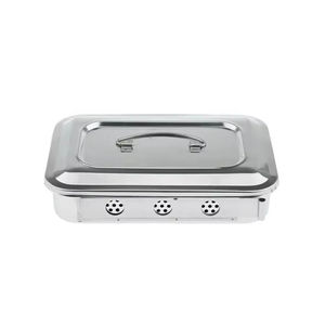 Caja de instrumentos no estériles de acero inoxidable de alta calidad/Caja reutilizable de Instrumentos dentales quirúrgicos médicos de último diseño - Product Image 3