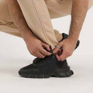 ชุดวอร์มมีซิปมีฮู้ดสำหรับผู้ชายชุดวอร์มผ้าคอตตอนใส่วิ่งแบบว่างเปล่าโลโก้ได้ตามต้องการ - Product Image 6