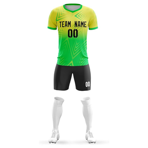 ชุดเครื่องแบบฟุตบอลสำหรับผู้ชายชุดผลิตจากโรงงานพร้อมพิมพ์โลโก้ตามสั่งสไตล์ที่ดีที่สุดสำหรับทีม - Product Image 6