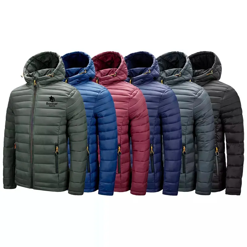 Hot Sale Fashion Men Padded Down Coat High Quality Super Warm Thick Down Puffer Jacket Men's Winter Coat