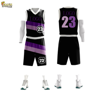 Conjunto de Uniforme de Baloncesto Personalizado Unisex, Estampado de Hojas Rojas y Verdes, Sublimado, Transpirable, Camiseta sin Mangas y Pantalones Cortos, 100% Poliéster - Product Image 2