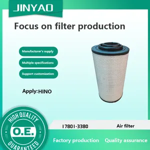 Hot Sale Truck Air Filter AF26522 17801-3380 11802804 For HINO High Quality