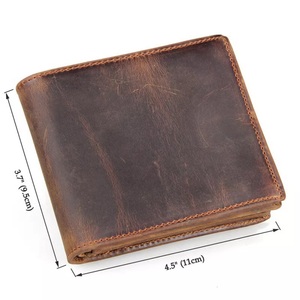 Người Đàn Ông Của Chất Lượng Cao Cấp Mở Đóng Cửa Ngắn Da Ví Polyester Lót - Product Image 4