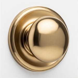 Bouton ChateauHold Golden Era Bouton de porte rond classique Finition laiton vintage avec détails complexes pour l'esthétique de la grande entrée - Product Image 6