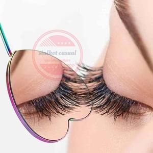 Espejo de pestañas Espejo de extensión de pestañas de acero inoxidable a la venta - Product Image 4