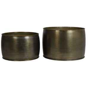 Juego de mesa de centro de estilo nórdico, textura de forro, parte superior redonda, mesa central de baja altura para muebles de sala de estar y dormitorio - Product Image 2